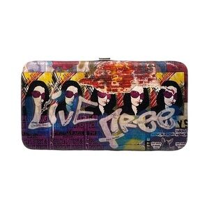 Kiss Closure Graffiti Style Wallet